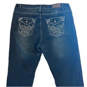 Women's Y2K DKIN Stretch Denim Jeans - Size 14W